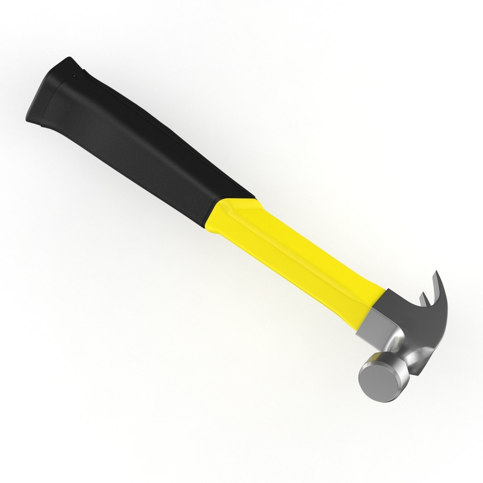 Fiberglass Hammer 3D model_4