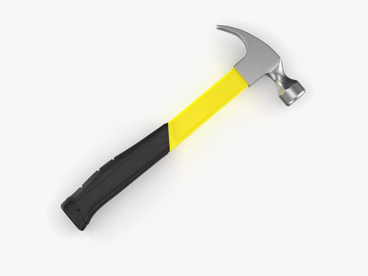 Fiberglass Hammer 3D model_0