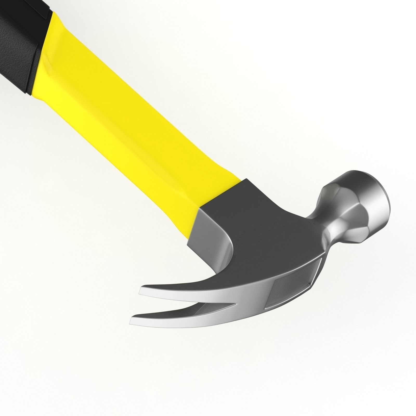 Fiberglass Hammer 3D model_7