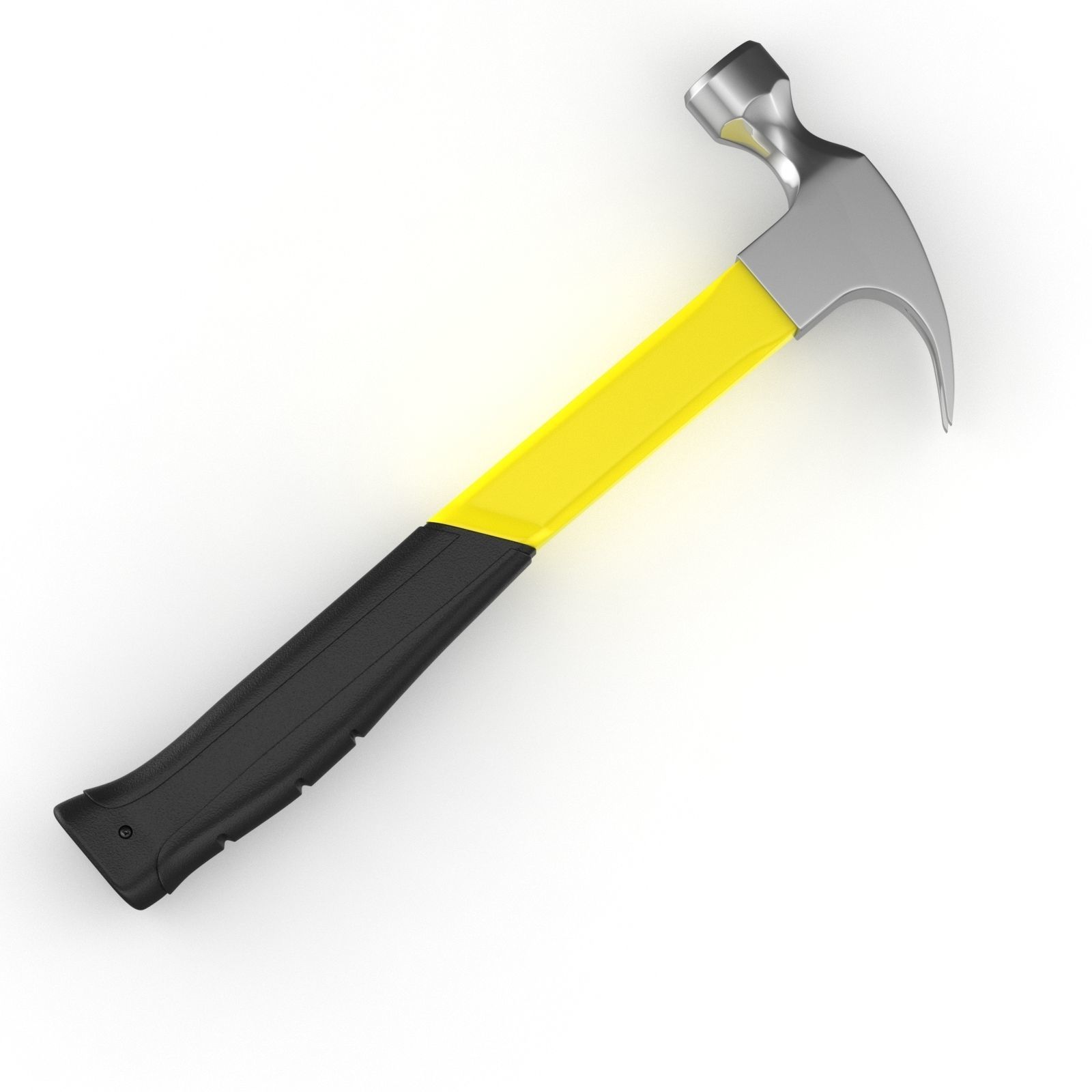 Fiberglass Hammer 3D model_2