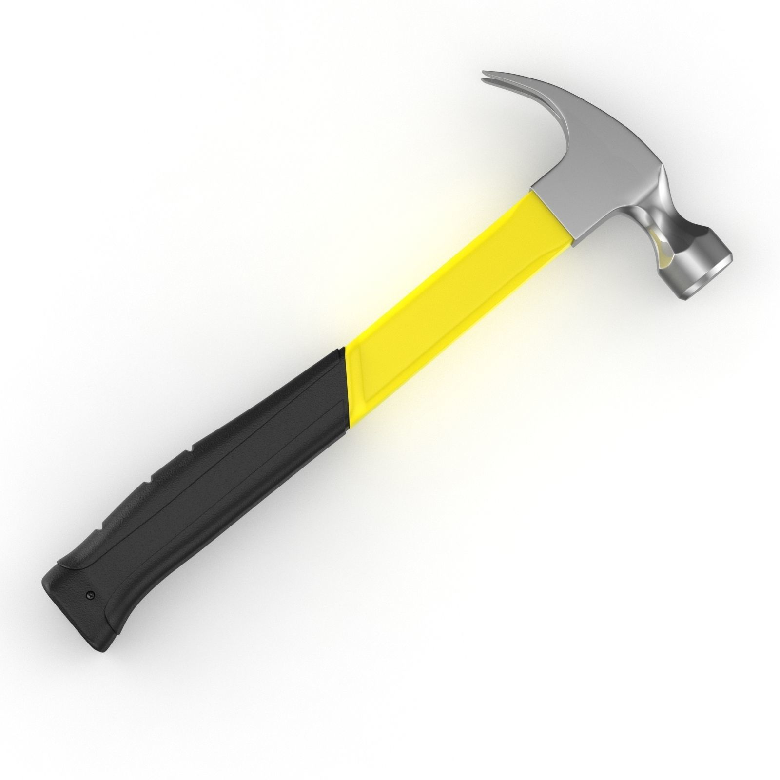 Fiberglass Hammer 3D model_1
