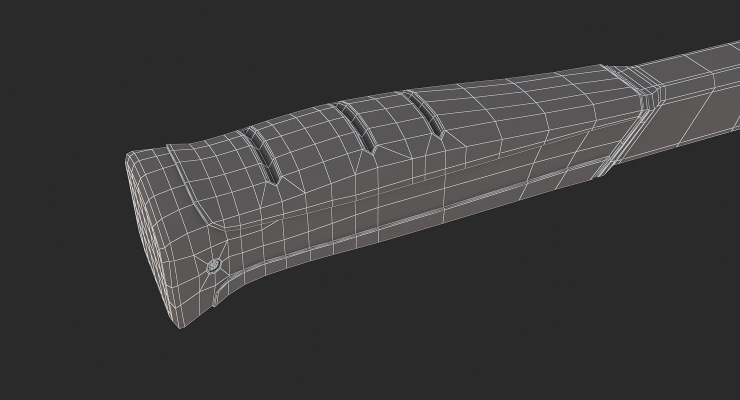 Fiberglass Hammer 3D model_14