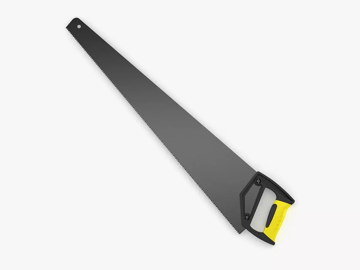 Hand Saw 26 Inches 3D model_0