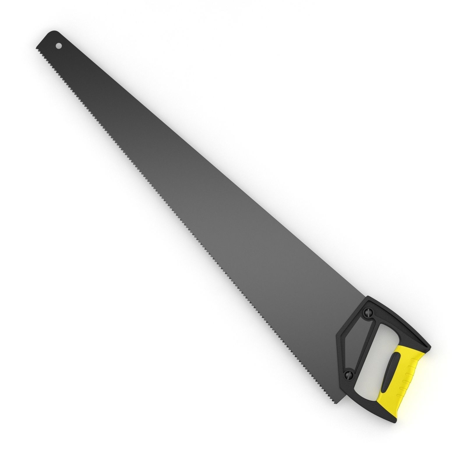 Hand Saw 26 Inches 3D model_1