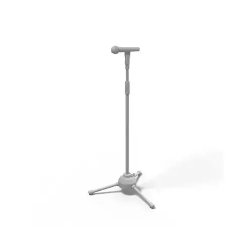 Microphone with stand