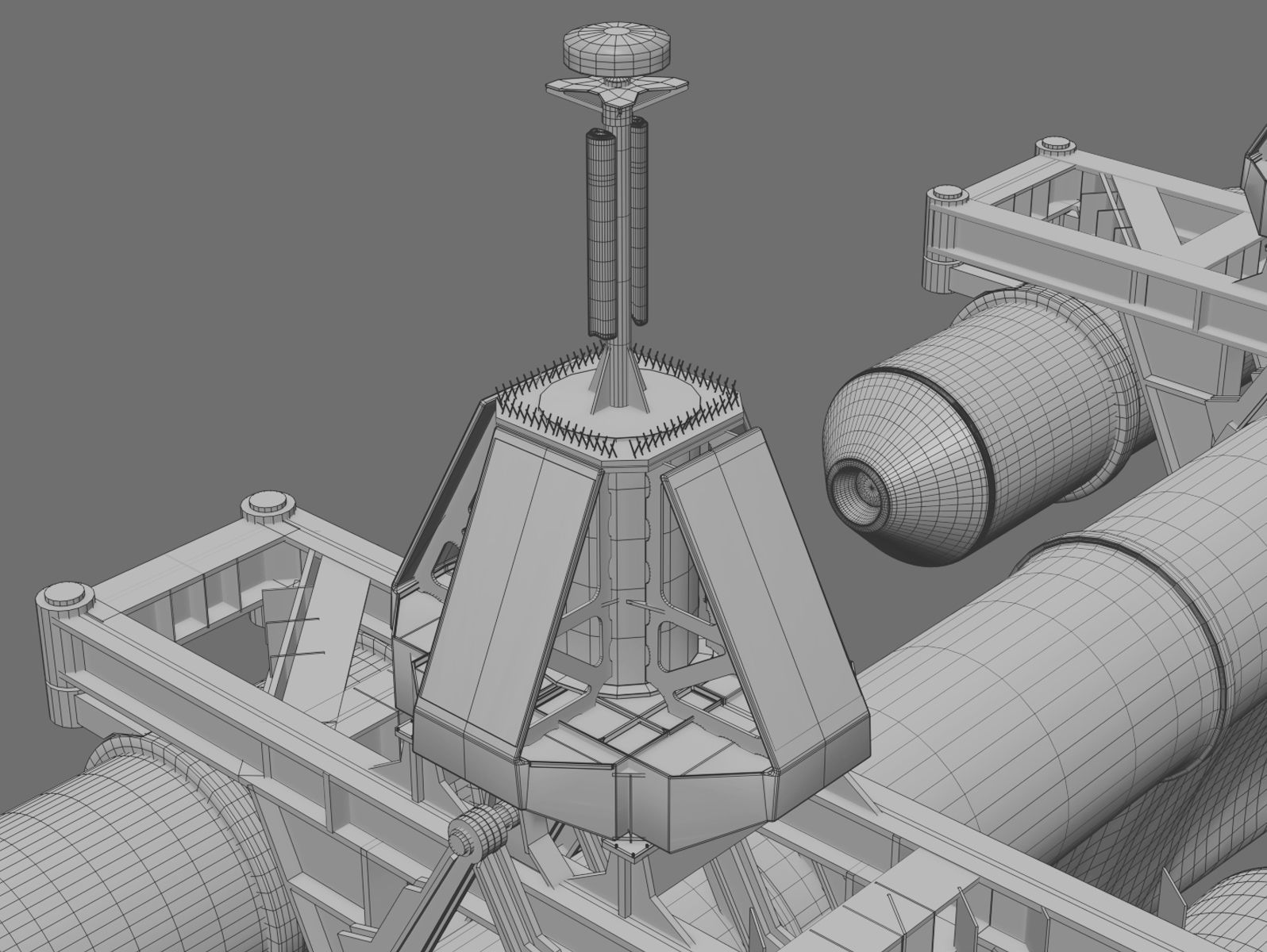 Ocean Cleanup System Project 3D model_26