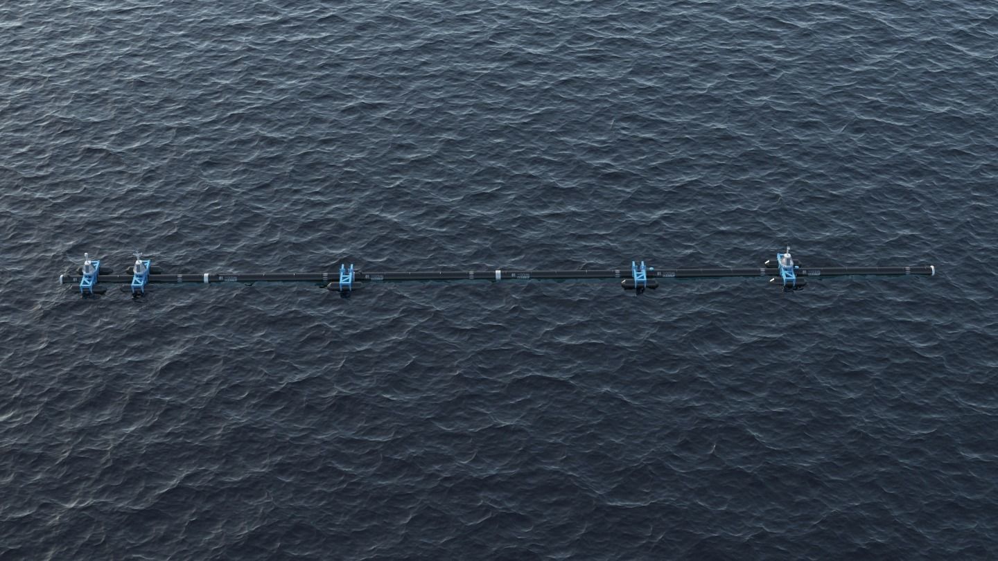 Ocean Cleanup System Project 3D model_14