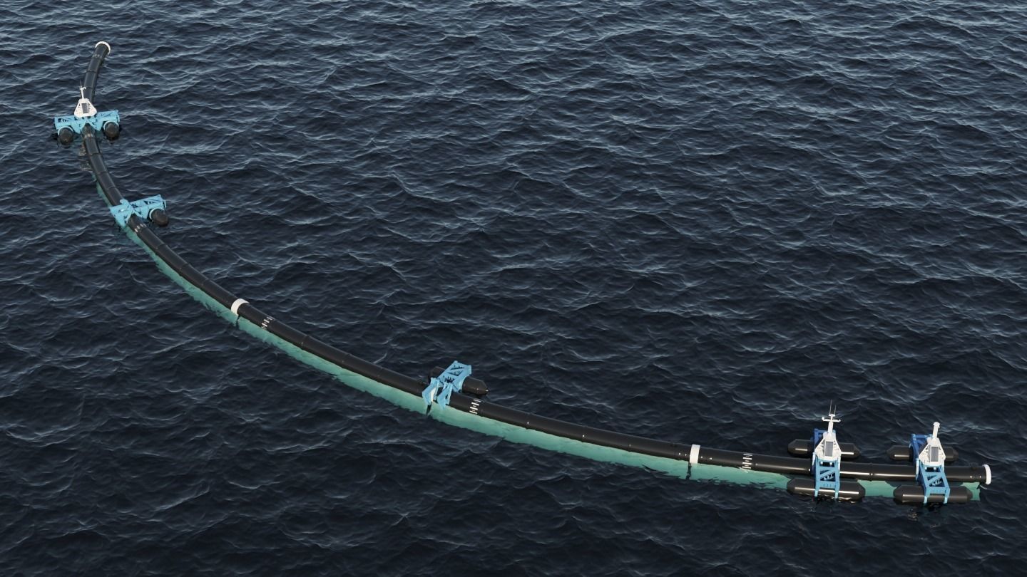 Ocean Cleanup System Project 3D model_17