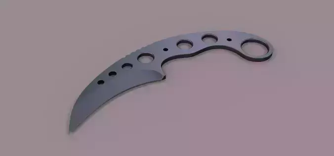 Neck knife MT-664BK