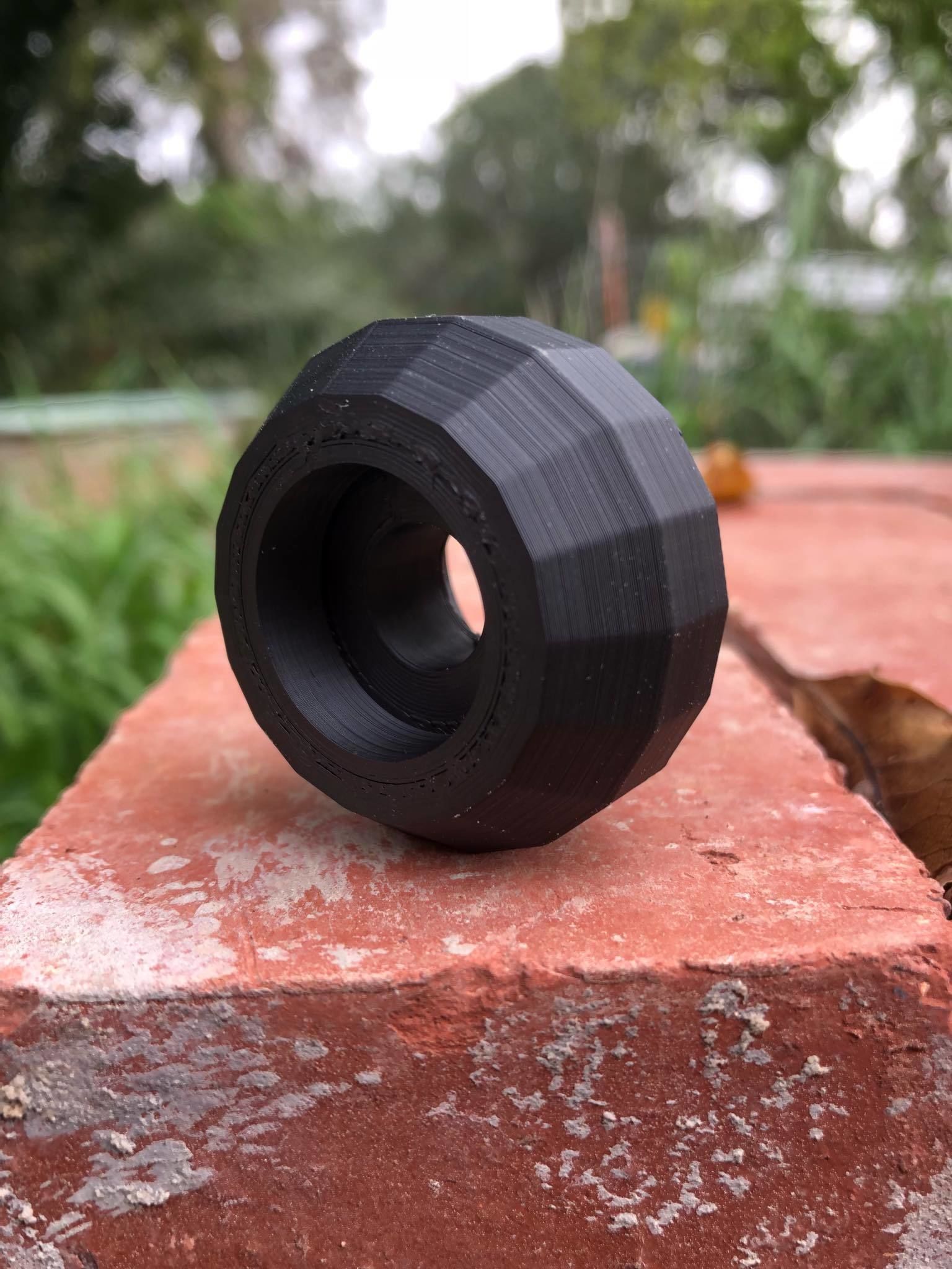 Anti Rocker Wheel 43mm 3D print model_4