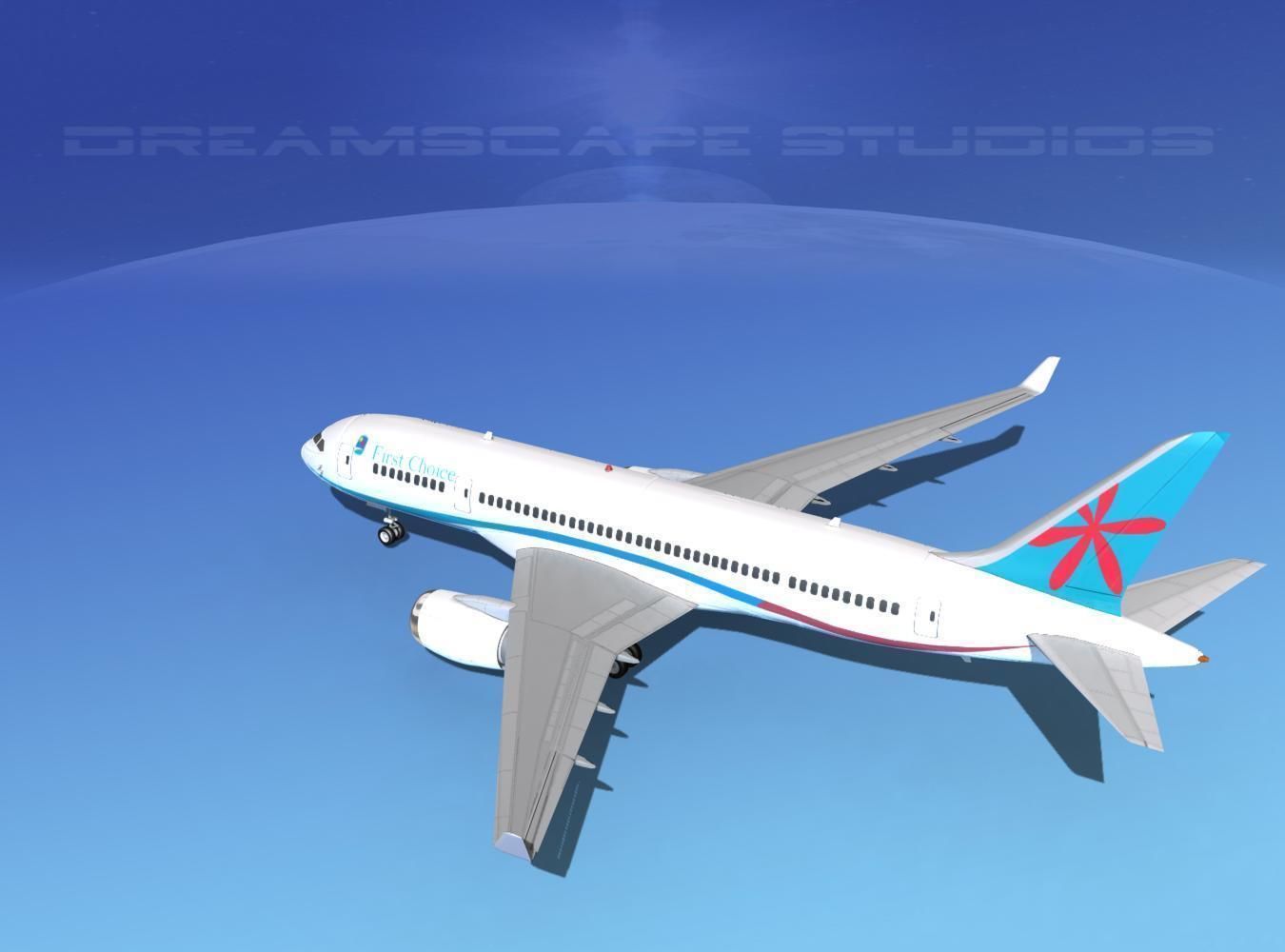 Boeing 787-8 First Choice Airlines 3D model_8