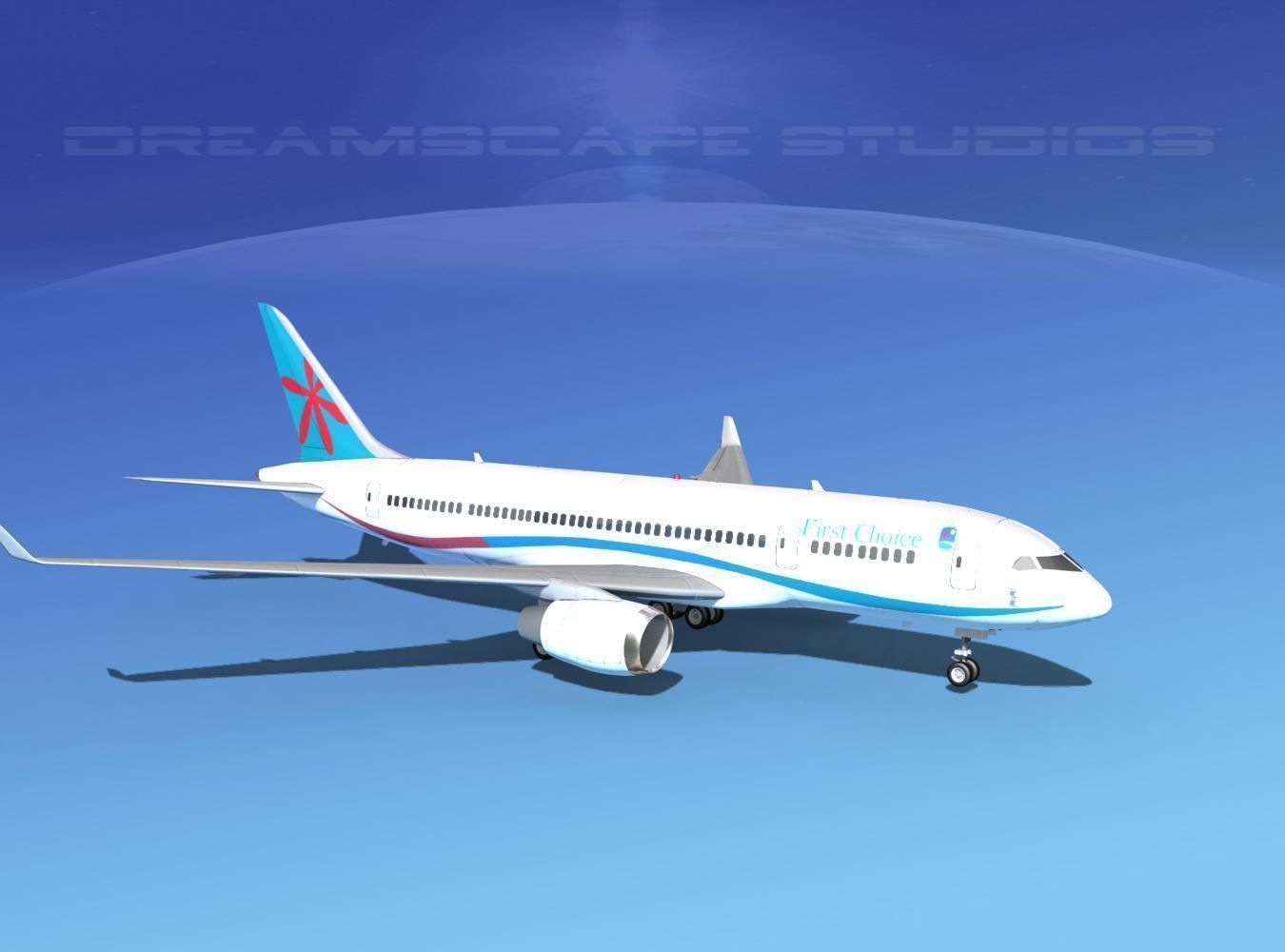 Boeing 787-8 First Choice Airlines 3D model_3