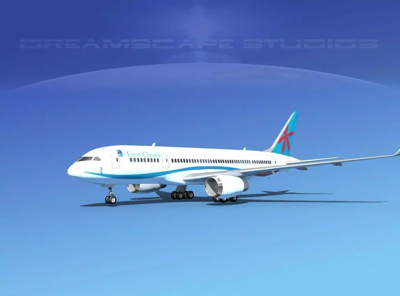 Boeing 787-8 First Choice Airlines 3D model_0