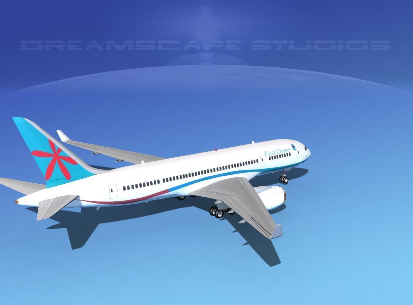 Boeing 787-8 First Choice Airlines 3D model_5