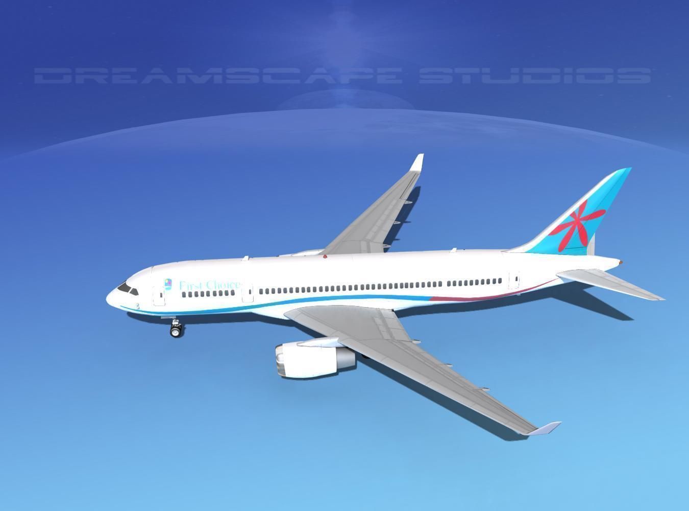 Boeing 787-8 First Choice Airlines 3D model_9