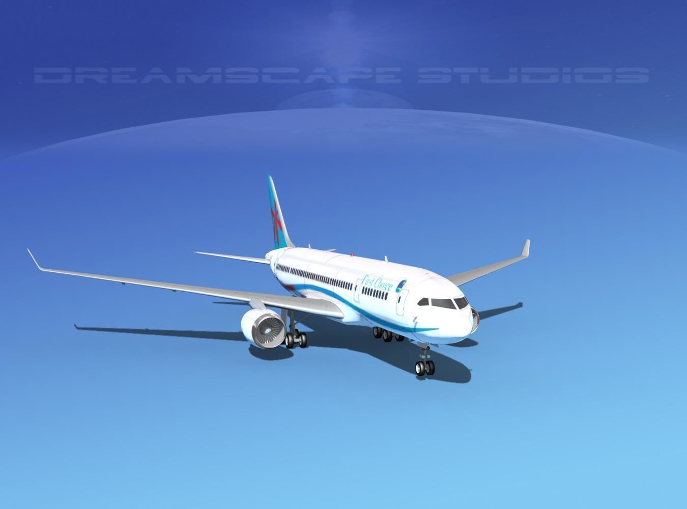 Boeing 787-8 First Choice Airlines 3D model_2