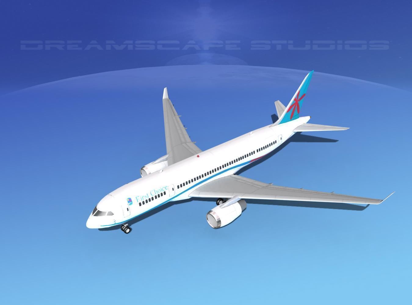 Boeing 787-8 First Choice Airlines 3D model_10