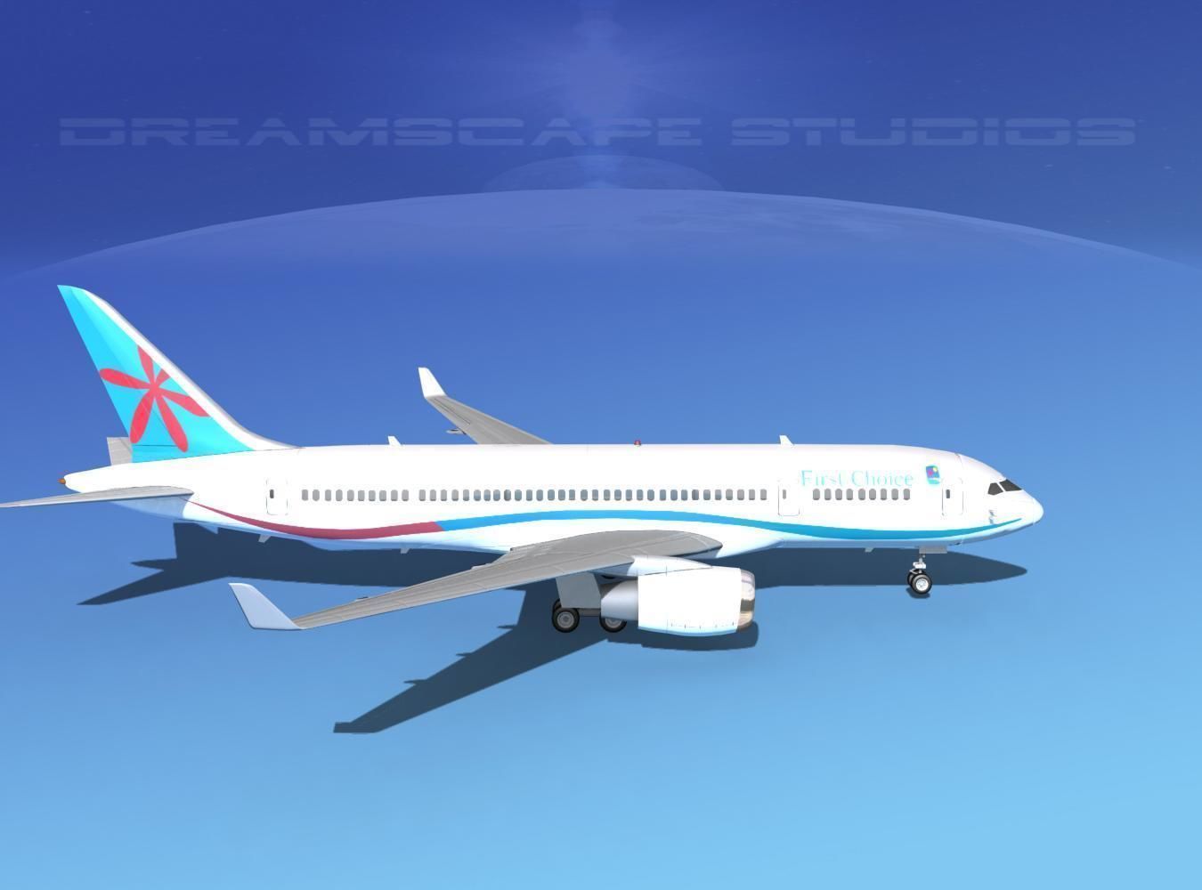 Boeing 787-8 First Choice Airlines 3D model_4