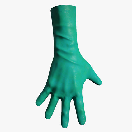 medical gloves Low-poly 3D model