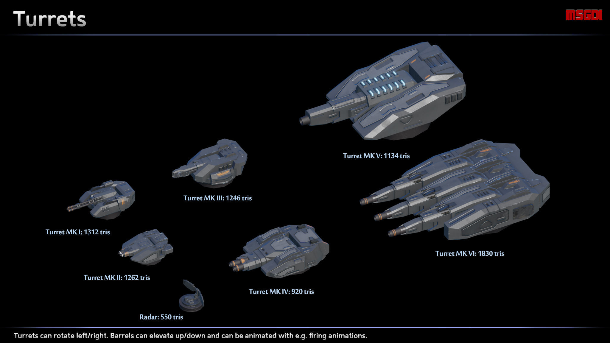 Spaceship Frigate Collection II _8