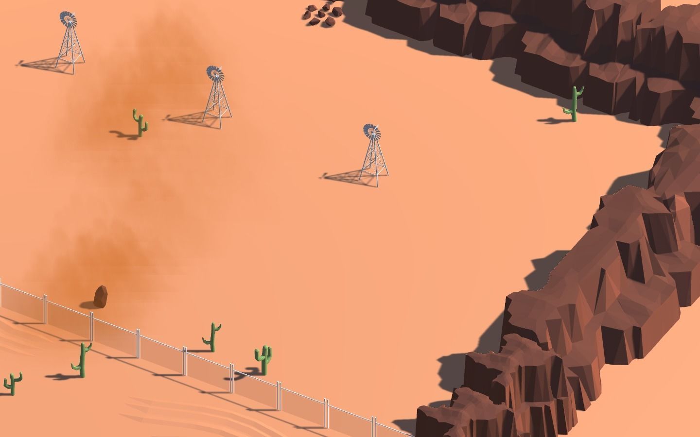 Low Poly Desert Environment for Unity Low-poly 3D model_4