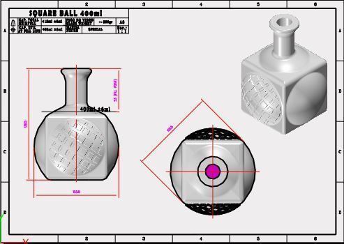 Square Ball 400ml 3D model_6