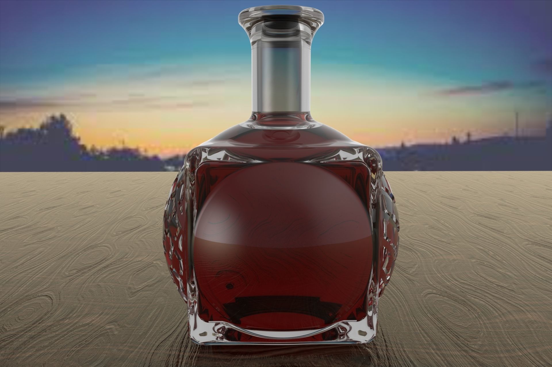 Square Ball 400ml 3D model_3