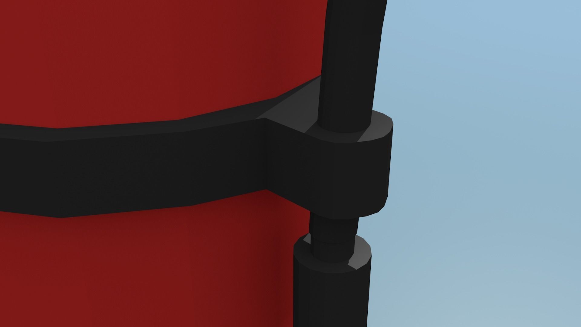 Low poly fire extinguisher Free 3D model_3