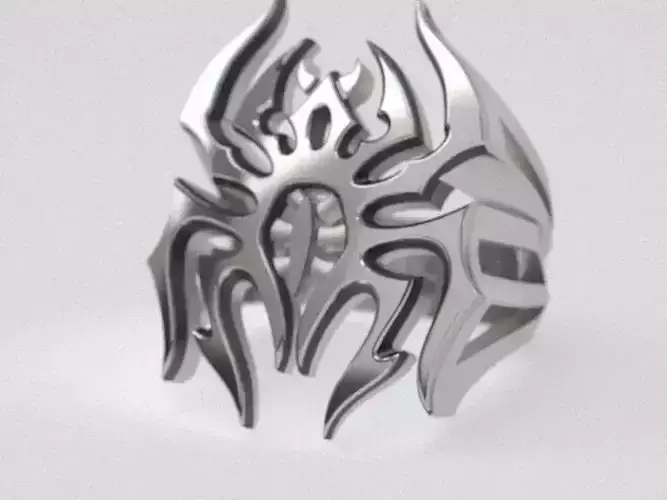 Spider ring - original 3D print model
