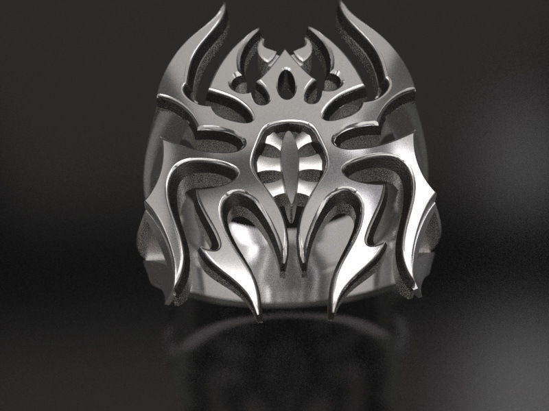 Spider ring - original 3D print model_1