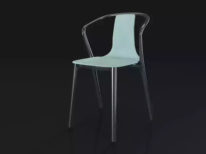 Belleville Armchair  3D model Belleville Armchair  3D model