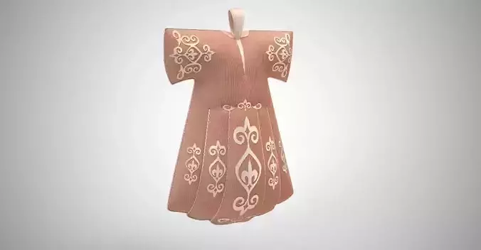 Caftan Necklace 3D print model