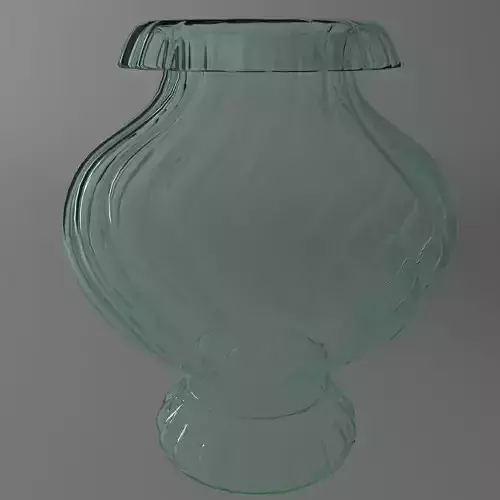 Glass vase