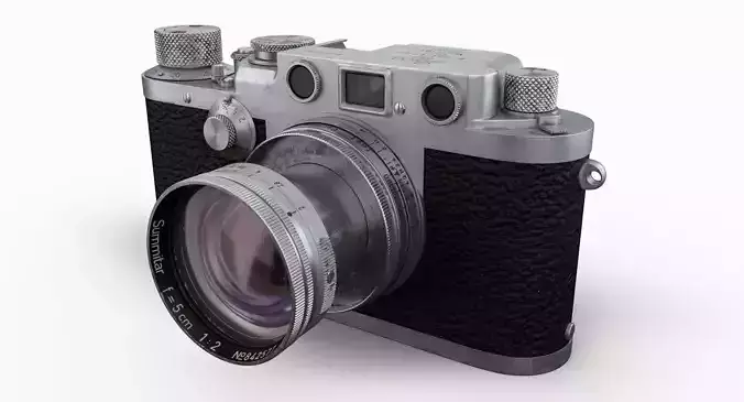Leica III 3D model