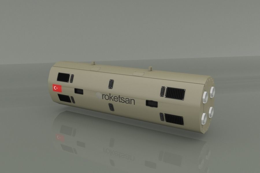 Cirit  and Umtas Missile 3D model_1