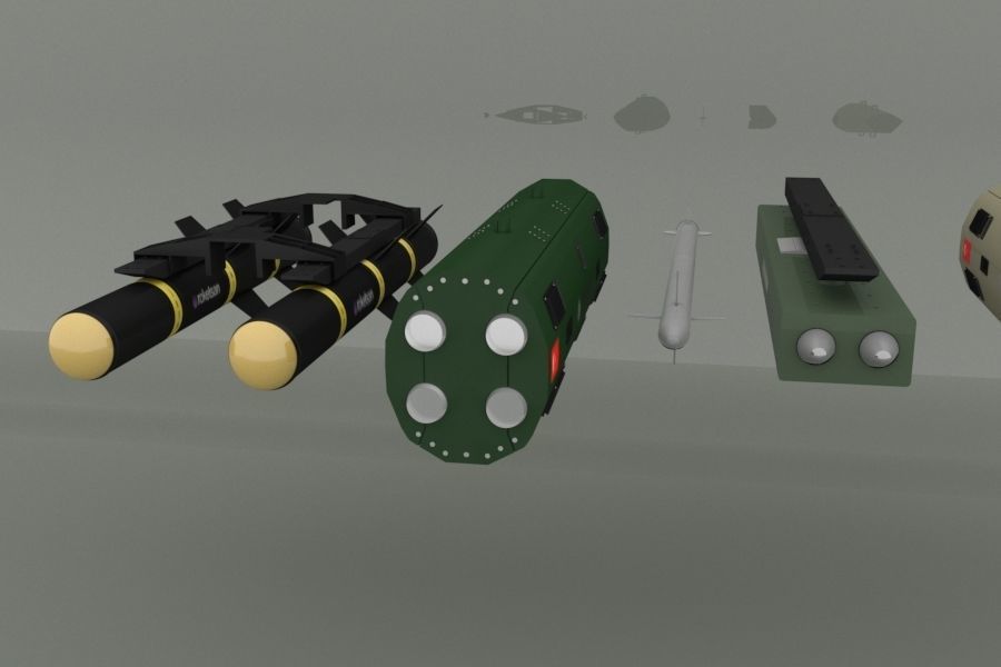 Cirit  and Umtas Missile 3D model_5