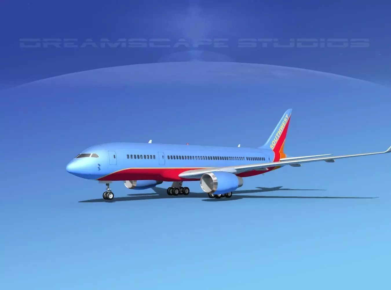 Boeing 787-8 Southwest Airlines 3D model