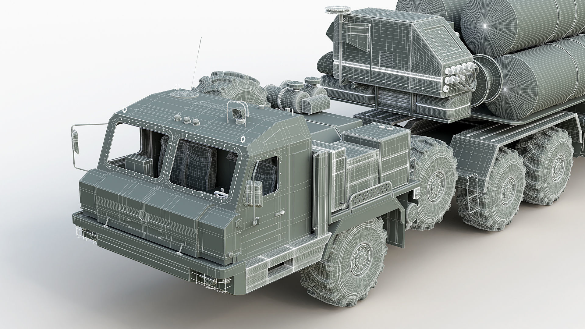 Air Defence Missile Launcher 3D model_17