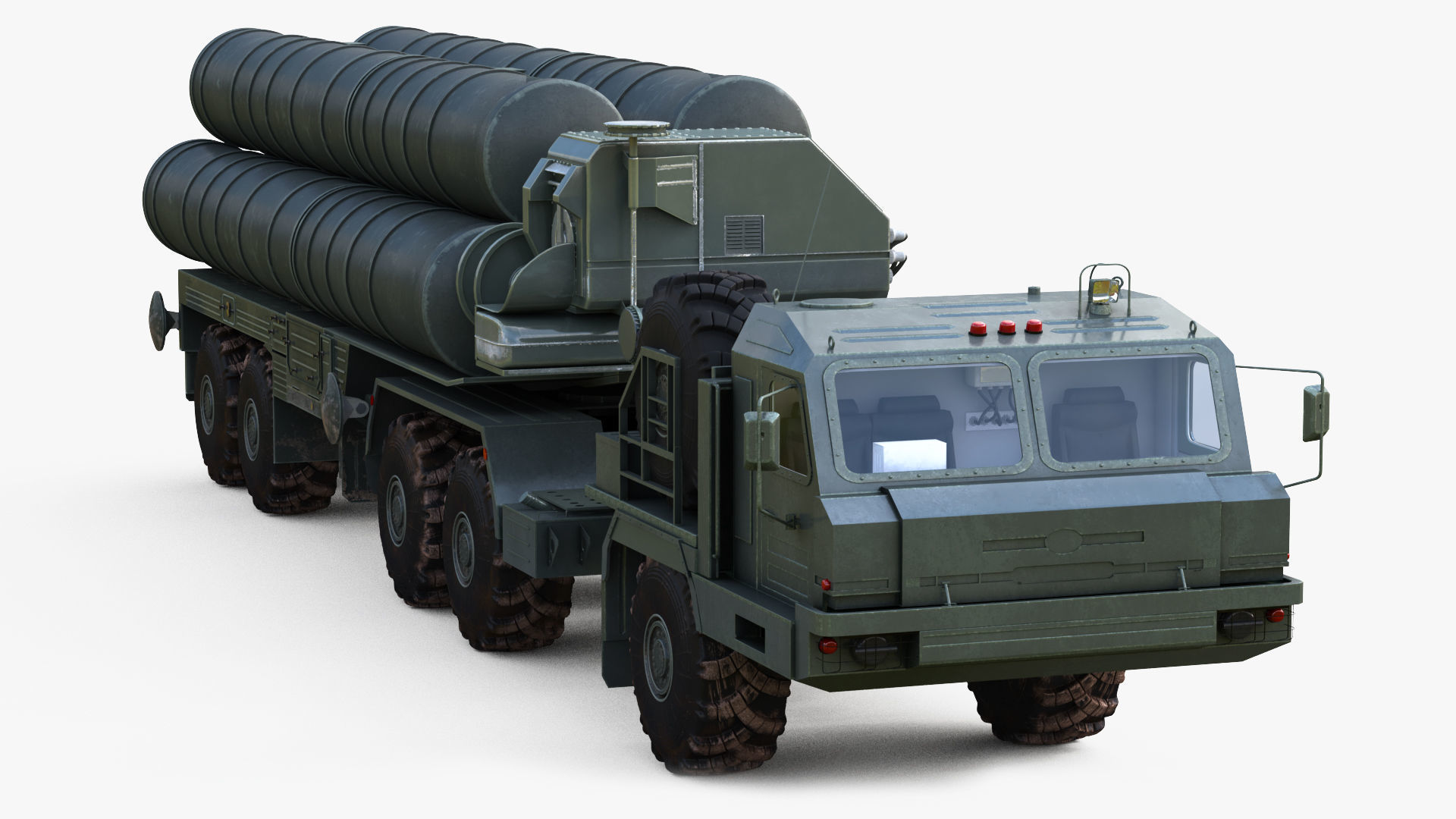 Air Defence Missile Launcher 3D model_3
