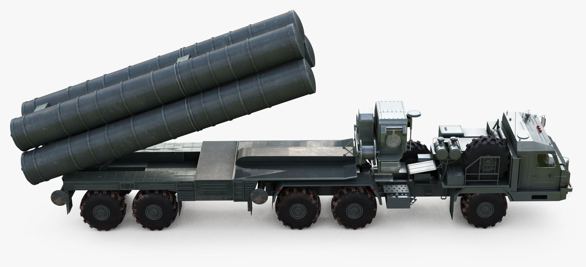 Air Defence Missile Launcher 3D model_11