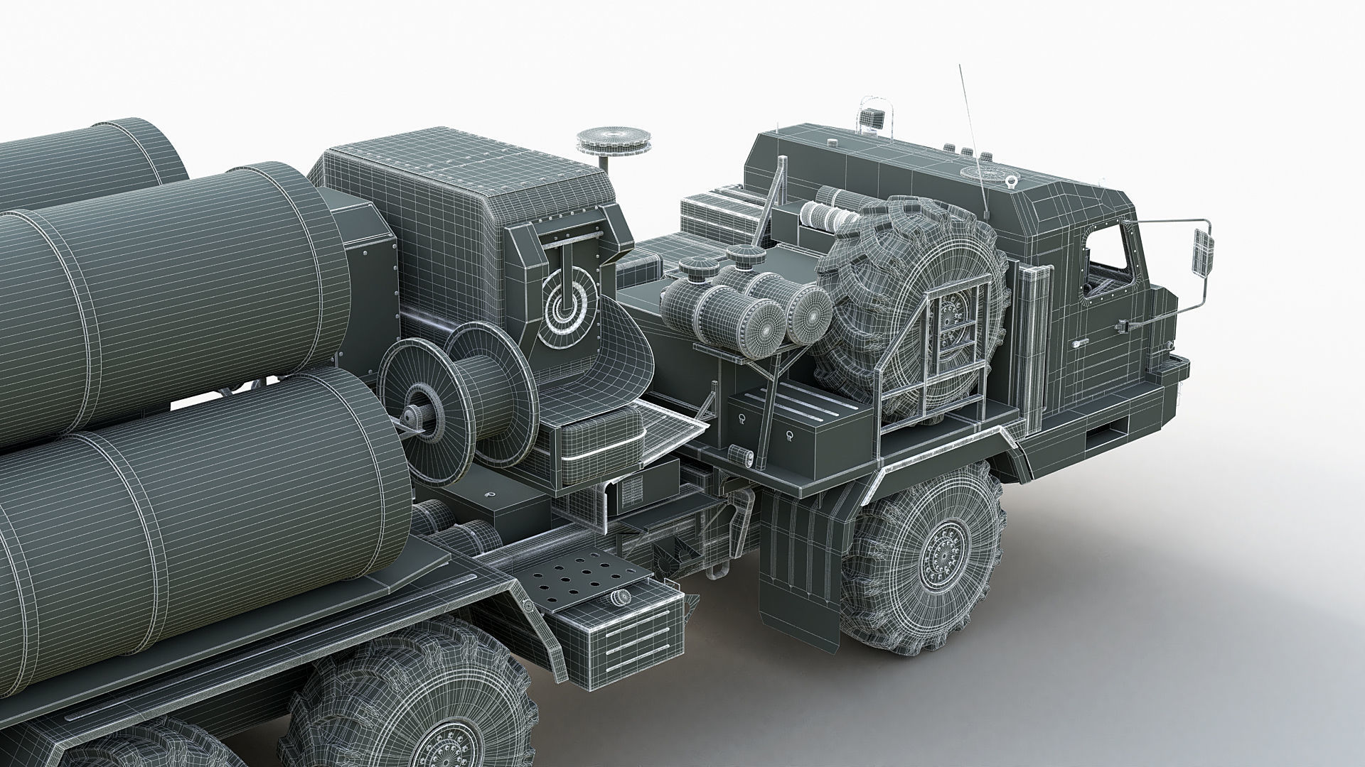 Air Defence Missile Launcher 3D model_18