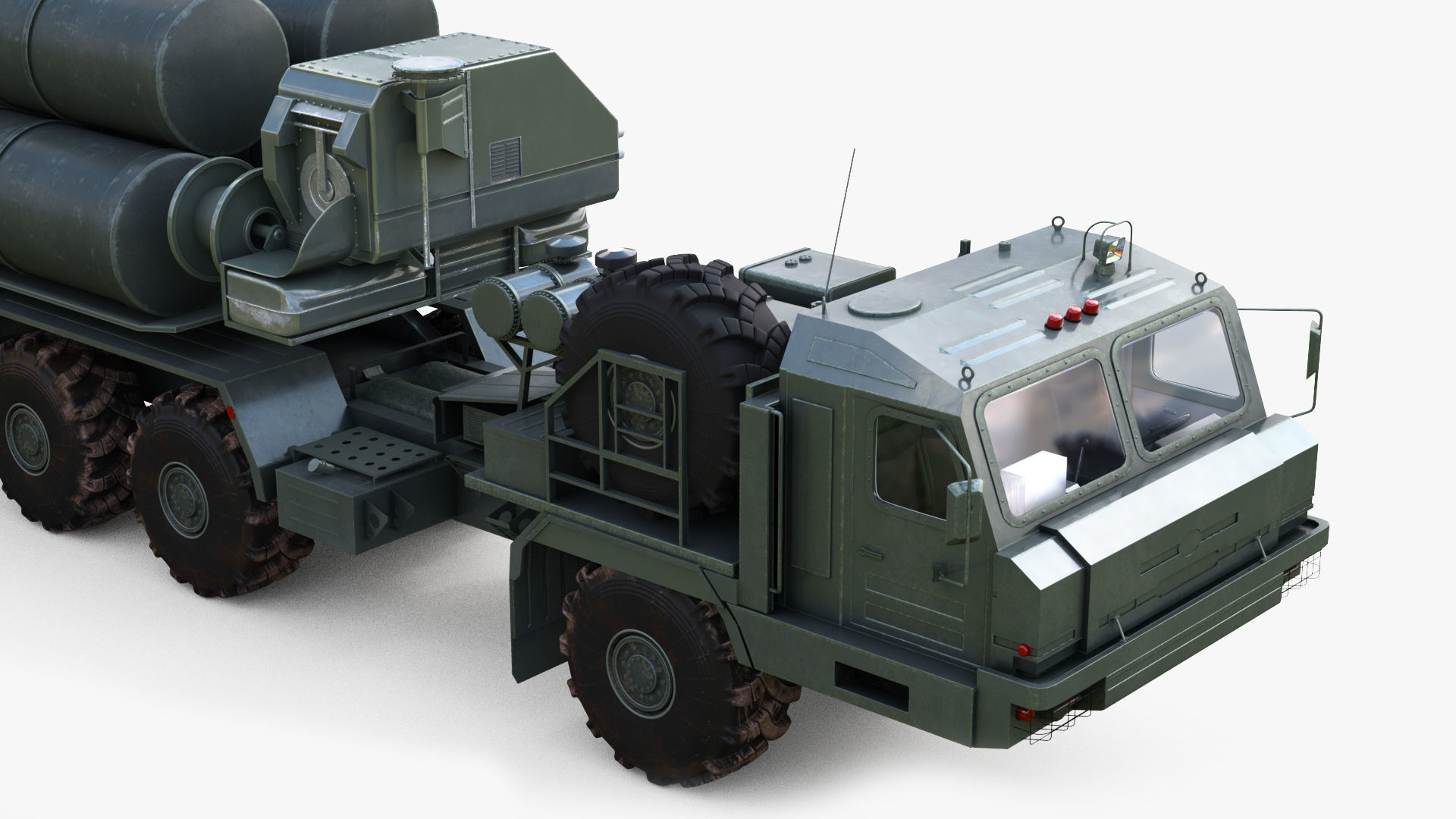 Air Defence Missile Launcher 3D model_8
