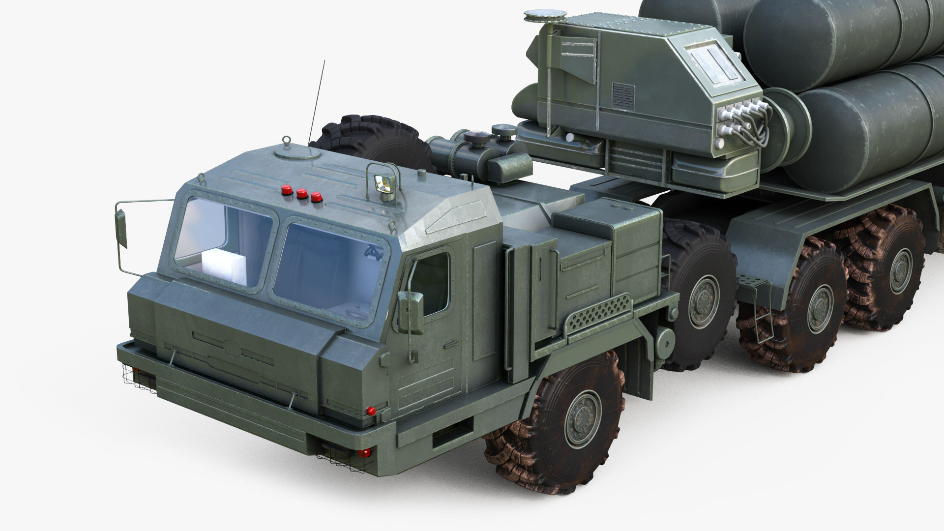 Air Defence Missile Launcher 3D model_7