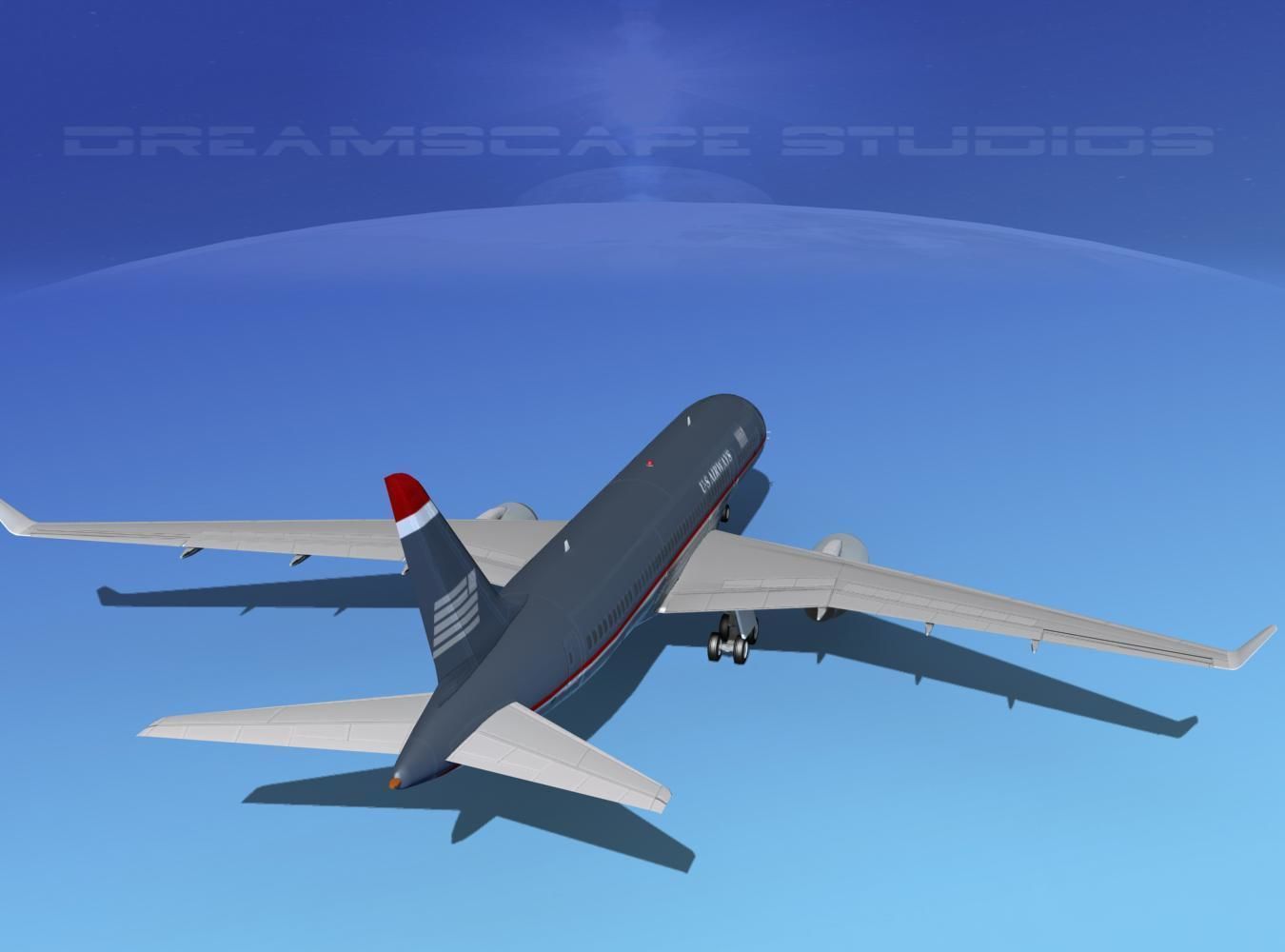 Boeing 787-8 US Airways 3D model_6