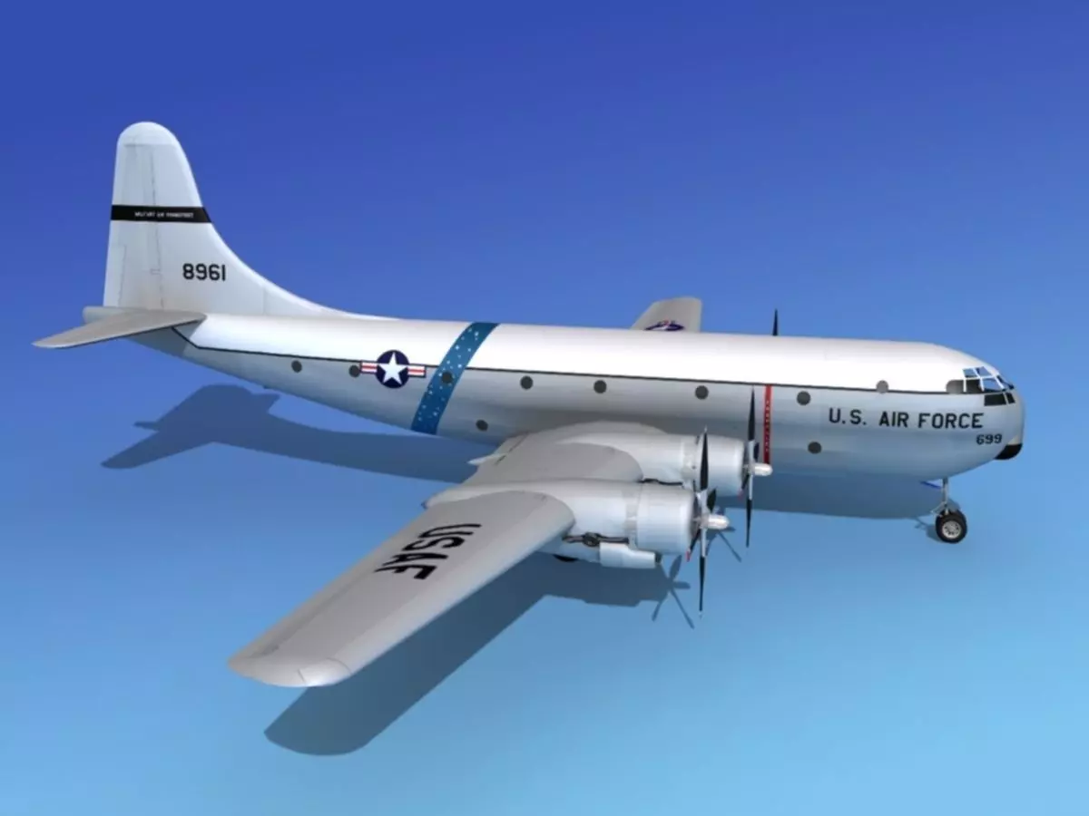Boeing C-97 Stratofreighter V04 3D model_0