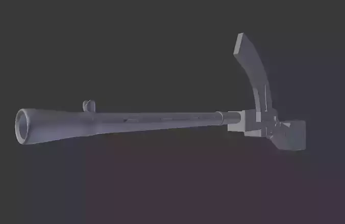Light Machine Gun Madsen  3D model
