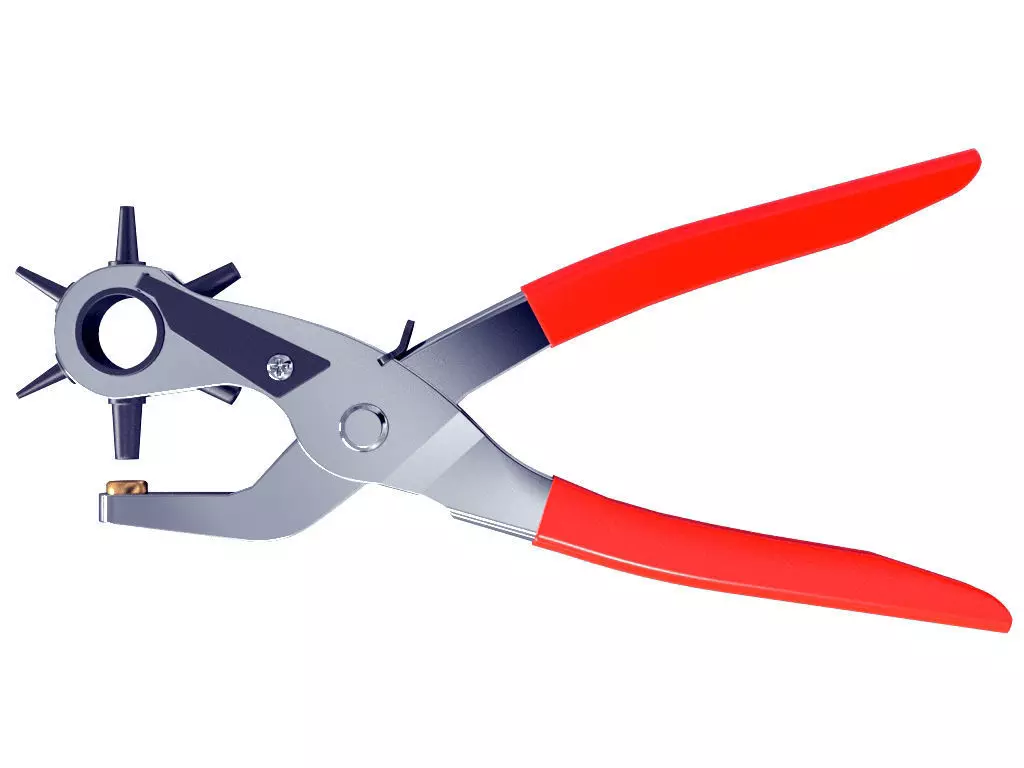 Leather Hole Punch 3D model_0