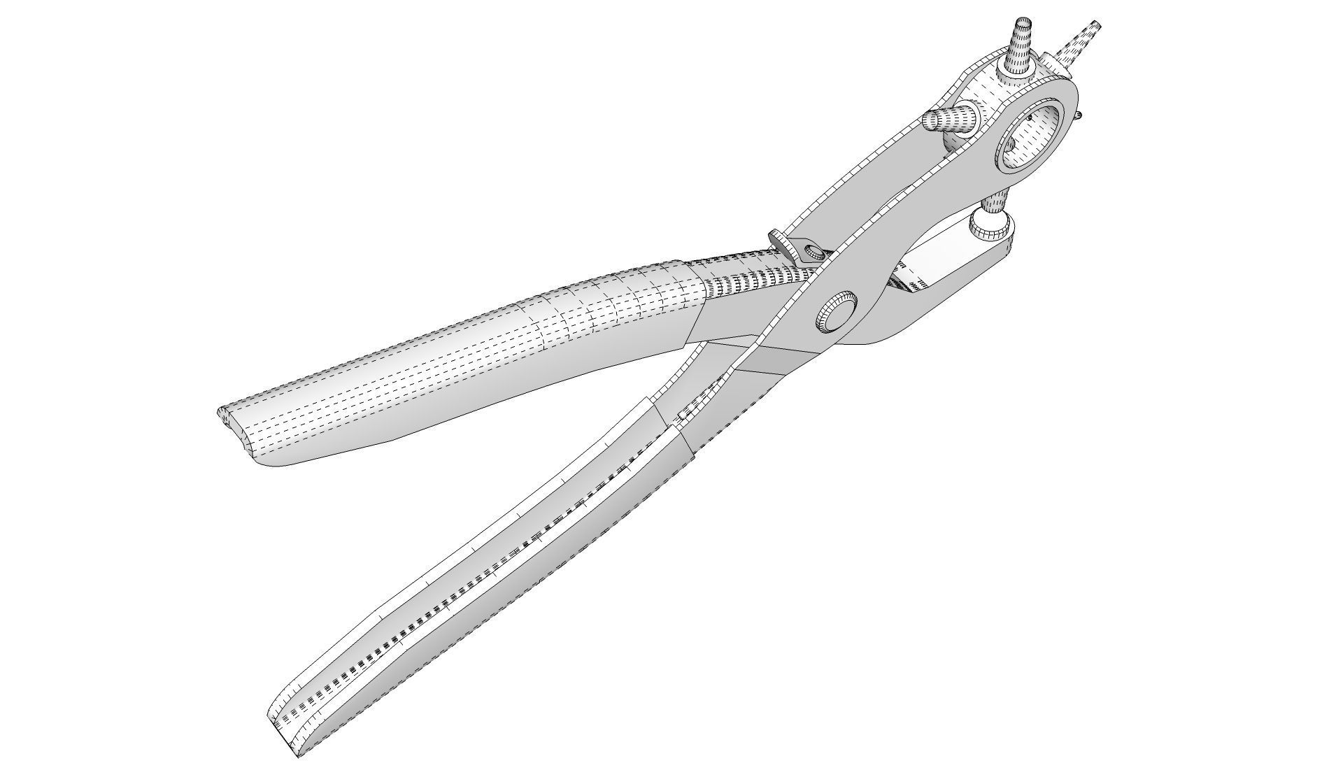 Leather Hole Punch 3D model_15