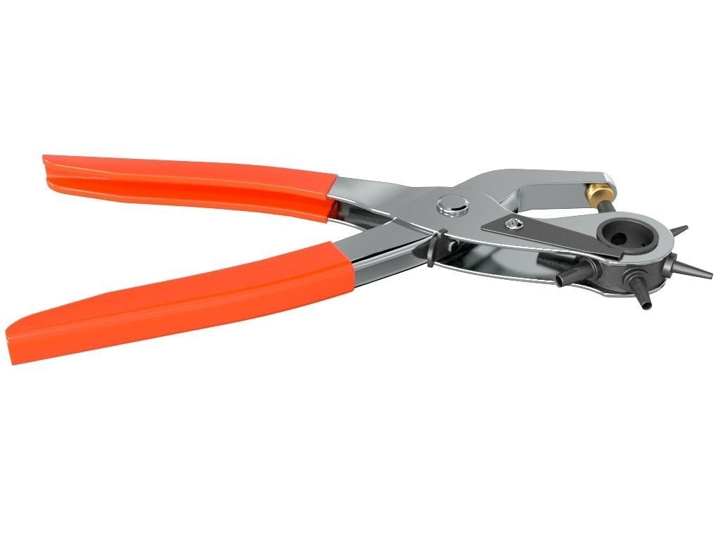 Leather Hole Punch 3D model_5