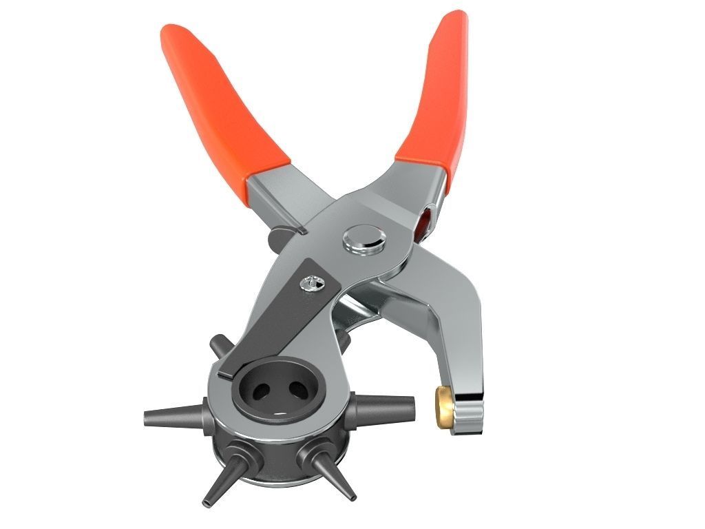 Leather Hole Punch 3D model_7